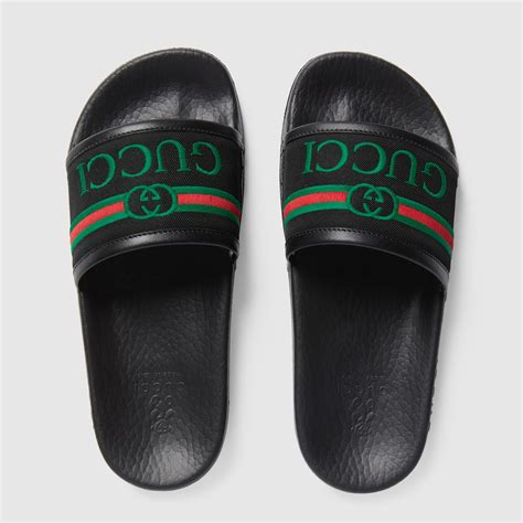 kids gucci slides boys|Gucci slides for girls.